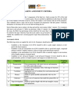 Speaking Test Assessment Criteria