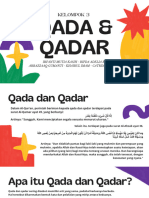 PPT QADA dan QADAR