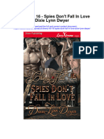 Cherry Hill 16 Spies Dont Fall in Love Dixie Lynn Dwyer Full Chapter