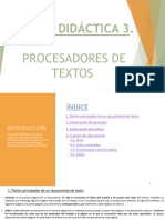 UD 3 - Procesadores de Textos