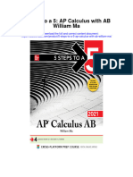 5 Steps To A 5 Ap Calculus With Ab William Ma Full Chapter