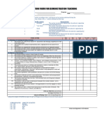 Evaluation Sheet 2022