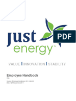 Just Energy Employee Handbook
