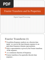 Fourier Transform and Its Properties