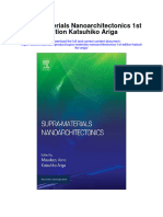 Supra Materials Nanoarchitectonics 1St Edition Katsuhiko Ariga Full Chapter