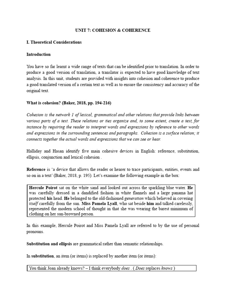 Unit 7 Intro Pdf Translations Word