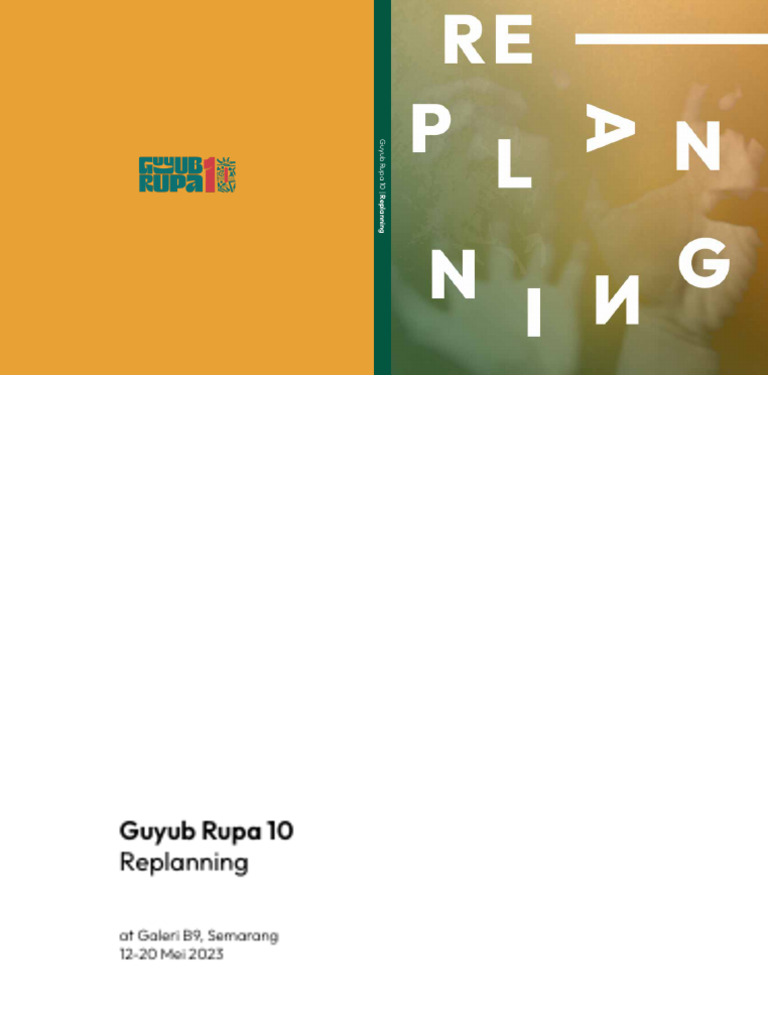Pameran Guyub Rupa 10: Replanning | PDF