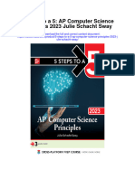 Download 5 Steps To A 5 Ap Computer Science Principles 2023 Julie Schacht Sway full chapter