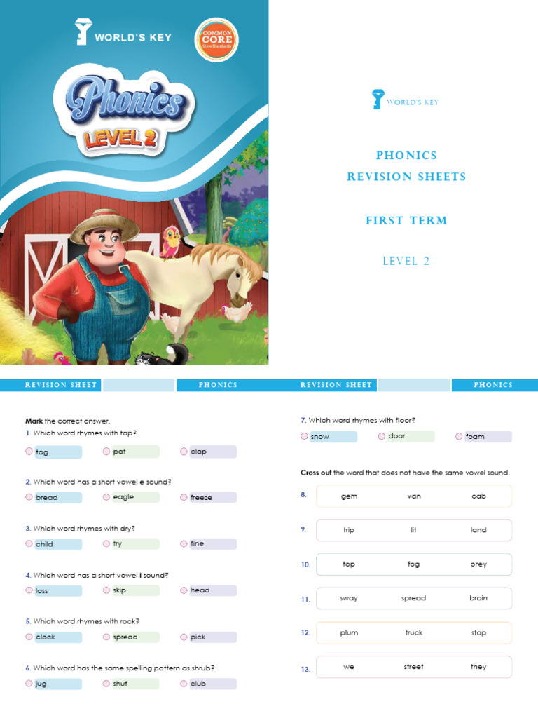 Phonics lvl2 | PDF | Phonetics | Language Acquisition