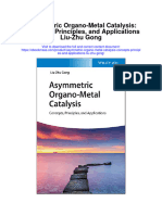 Download Asymmetric Organo Metal Catalysis Concepts Principles And Applications Liu Zhu Gong full chapter