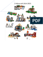 LEGO Minecraft 2014-2021