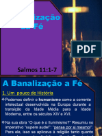 A Banalização Da Fé