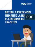 Obten La Credencial Mediante La Nueva Plataforma de Trámites