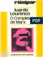 Eduardo Lourenço. O Complexo de Marx