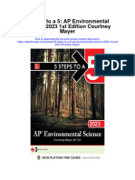 Download 5 Steps To A 5 Ap Environmental Science 2023 1St Edition Courtney Mayer full chapter