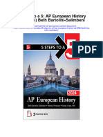 Download 5 Steps To A 5 Ap European History Ed 2024 Beth Bartolini Salimbeni full chapter