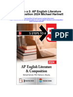Download 5 Steps To A 5 Ap English Literature And Composition 2024 Michael Hartnett full chapter