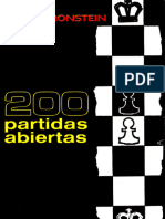 200 Partidas Abiertas - David Bronstein