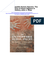 Download The Unstoppable Human Species The Emergence Of Homo Sapiens In Prehistory John J Shea all chapter