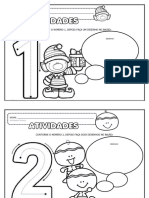 Número e Quantidade Até o 5 Ed Infantil