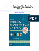 Kendigs Disorders of The Respiratory Tract in Children 9Th Edition Robert W Wilmott Full Chapter