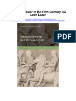 Athenian Power in The Fifth Century BC Leah Lazar Full Chapter