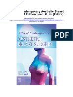 Download Atlas Of Contemporary Aesthetic Breast Surgery 1St Edition Lee L Q Pu Editor full chapter