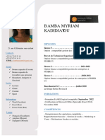 CV Bamba Myriam Kadidjatou 12102022