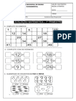 Prova de Matematica 1 Trimestre 1 Prova 2024 2 Ano