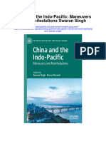 China and The Indo Pacific Maneuvers and Manifestations Swaran Singh Full Chapter