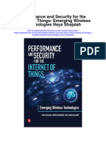 Performance and Security For The Internet of Things Emerging Wireless Technologies Haya Shajaiah All Chapter