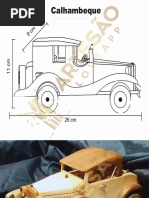 Moldes de Carrinhos de Madeira PDF | PDF | Artesanato | Carpintaria