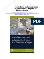 Atlas of Deformed and Metamorphosed Rocks From Proterozoic Orogens 1St Edition Chetty Full Chapter