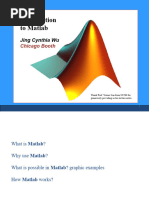 Mfiles41100 Matlab Intro