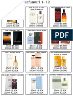 Lista Parfumuri Actualizata