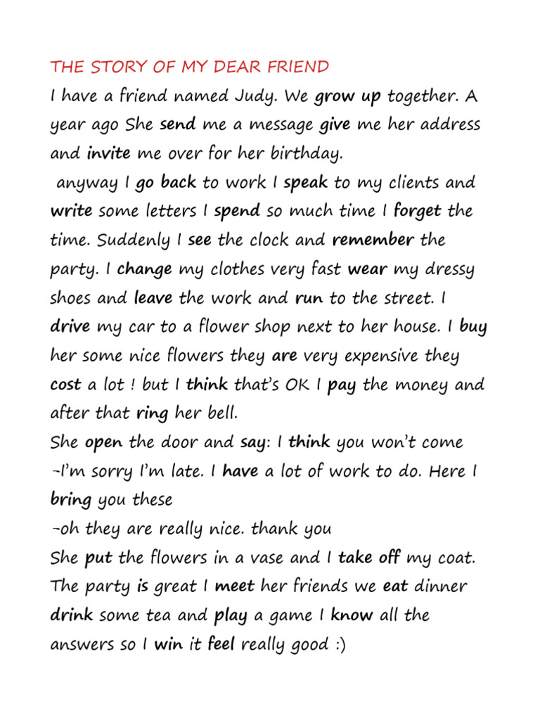 Judy's Letter | PDF | Poetry