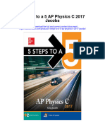 5 Steps To A 5 Ap Physics C 2017 Jacobs Full Chapter