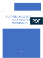 2 - Business Analysis Planning and Monitoring