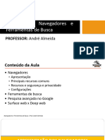 ANDRÉ - INFORMÁTICA - AULA 02 - Navegadores e Pesquisa Na Web