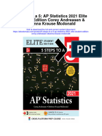 Download 5 Steps To A 5 Ap Statistics 2021 Elite Student Edition Corey Andreasen Deanna Krause Mcdonald full chapter