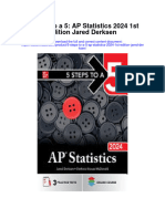 Download 5 Steps To A 5 Ap Statistics 2024 1St Edition Jared Derksen full chapter