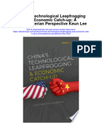 Download Chinas Technological Leapfrogging And Economic Catch Up A Schumpeterian Perspective Keun Lee full chapter