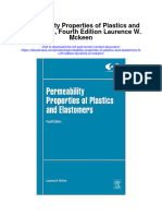 Download Permeability Properties Of Plastics And Elastomers Fourth Edition Laurence W Mckeen all chapter