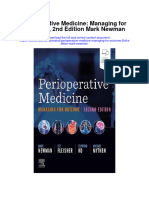 Download Perioperative Medicine Managing For Outcome 2Nd Edition Mark Newman all chapter