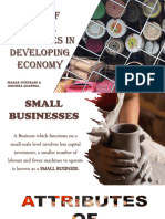 B.O. ACTIVITY small businesses
