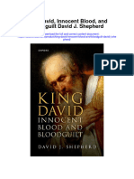 King David Innocent Blood and Bloodguilt David J Shepherd Full Chapter