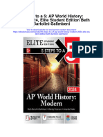 Download 5 Steps To A 5 Ap World History Modern 2024 Elite Student Edition Beth Bartolini Salimbeni full chapter