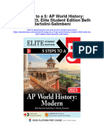 5 Steps To A 5 Ap World History Modern 2023 Elite Student Edition Beth Bartolini Salimbeni Full Chapter