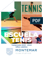 Escuelas de Tenis 2023 24
