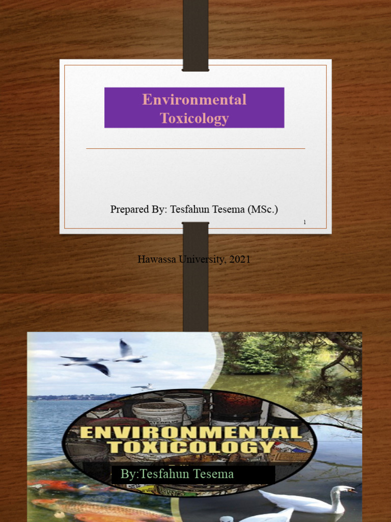Environmental Toxicology PPT Final For 2015 EC | Download Free PDF ...